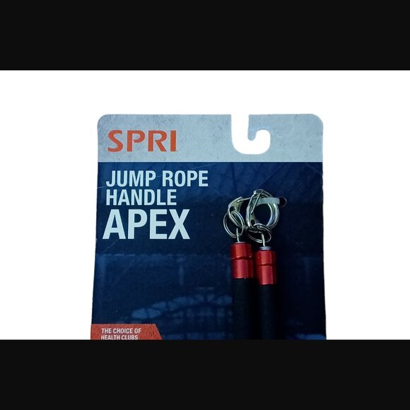 Spri Apex 6" Length Light Weight Non Slip Straight And Thin Jump Rope Handles - Picture 3 of 5